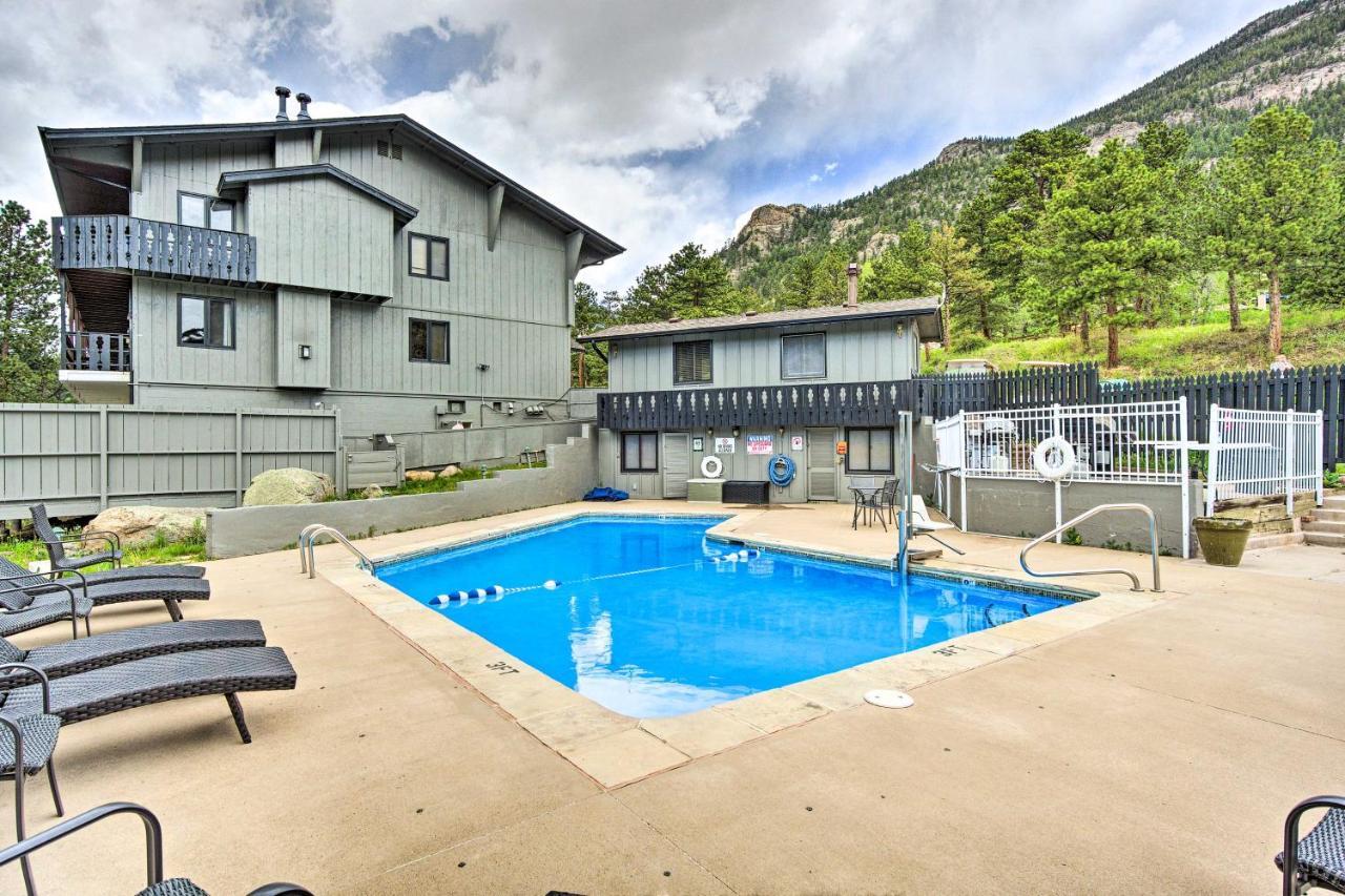 Cozy Condo On Fall River - 1 Mile To Rmnp Gate! Έστες Παρκ Εξωτερικό φωτογραφία